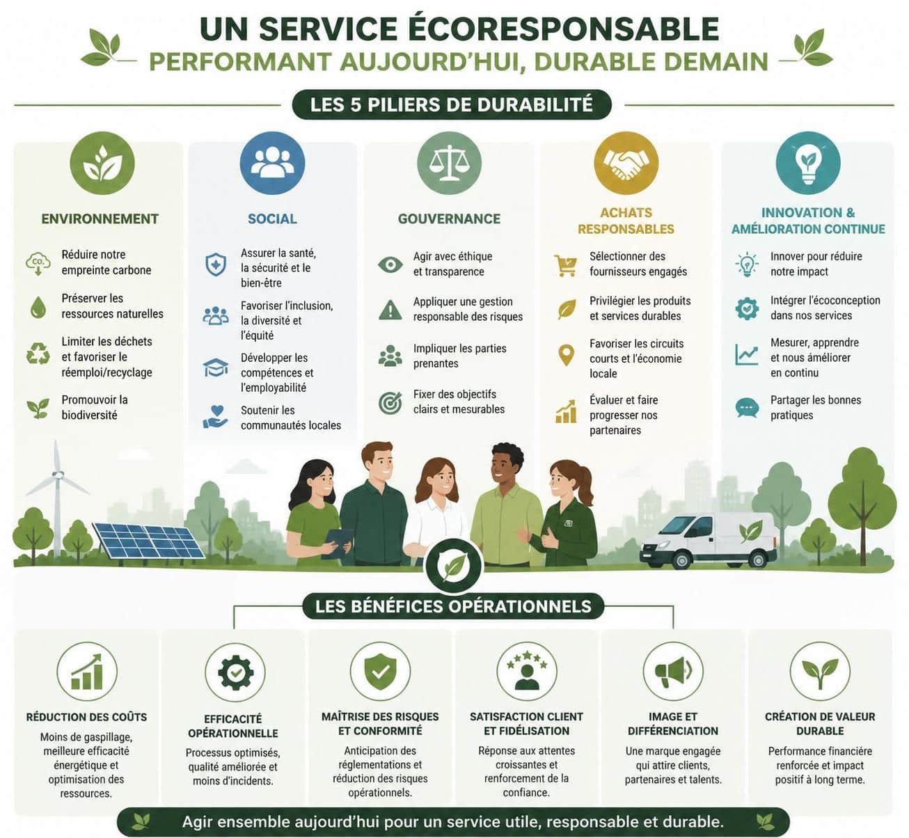 découvrez des conseils pratiques pour rendre un service plus écoresponsable en adoptant des gestes simples et durables afin de réduire son impact environnemental.